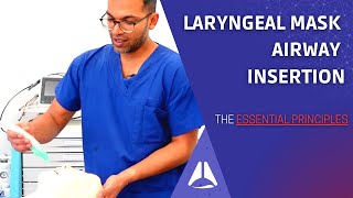 Laryngeal Mask Airway (LMA) insertion | ESSENTIAL TECHNIQUES for standard patients screenshot 1