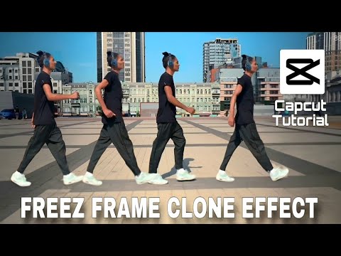CapCut Tutorial: Freeze Frame Clone Effect