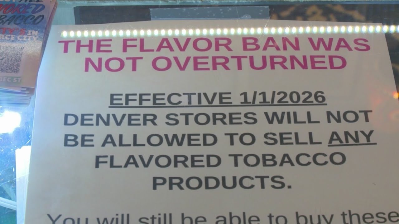 colorado flavored tobacco ban update Aurora City Council debating flavored tobacco guidelines