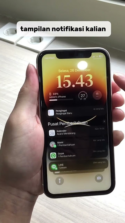 Sembunyikan notifikasi iPhone kalian biar ga ada yang kepoin lagi 😉 #iphonetricks