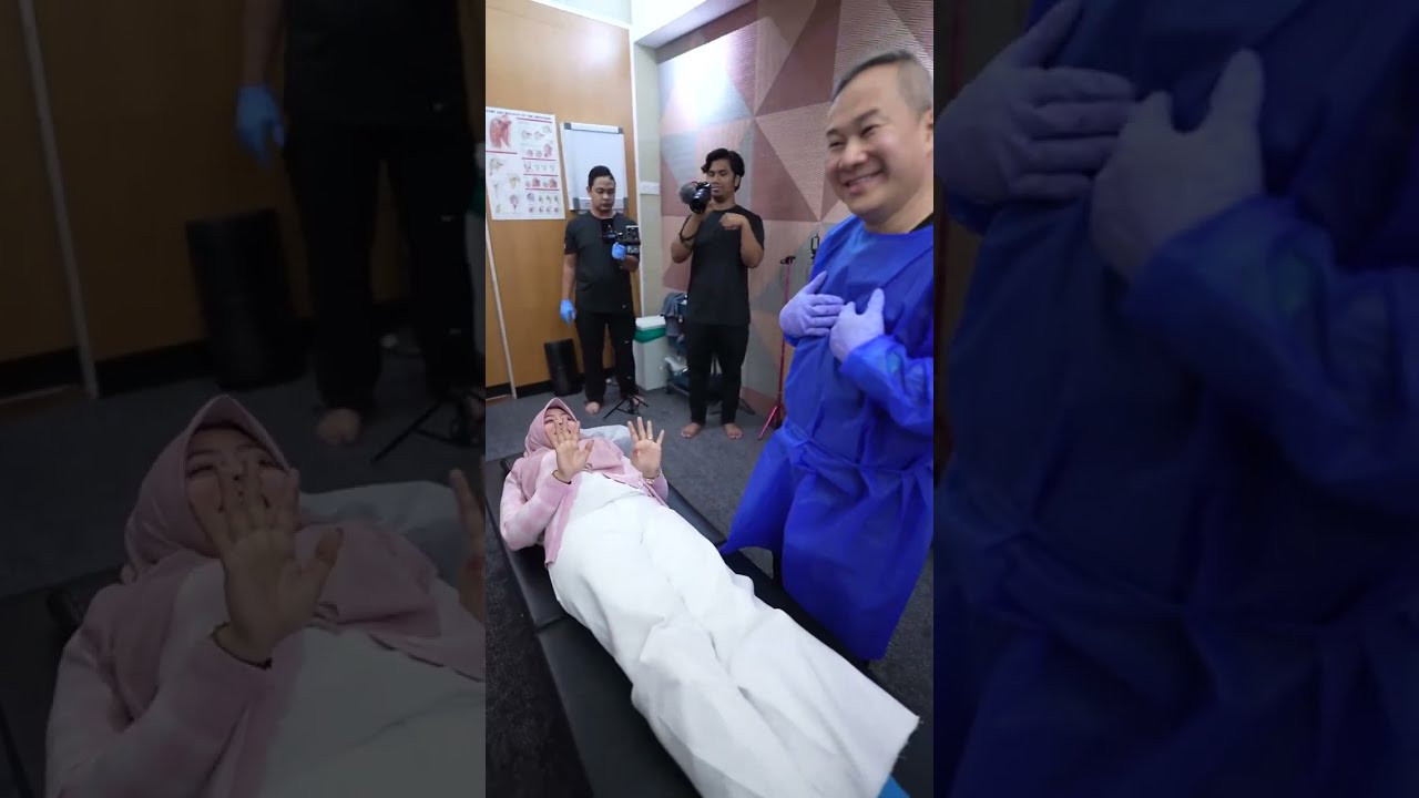 This lady suffering Hips Lock problem form indonesia