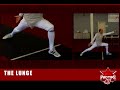 Fencing Tips:  Olympian Michael McCahey Demonstrates how to do the Lunge in Foil Fencing