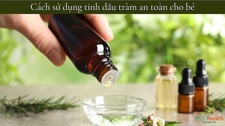 Tinh dầu tràm sử dụng như thế nào năm 2024