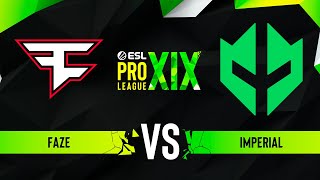 FaZe vs. Imperial - Map 2 [Nuke] - ESL Pro League Season 19 - Group A