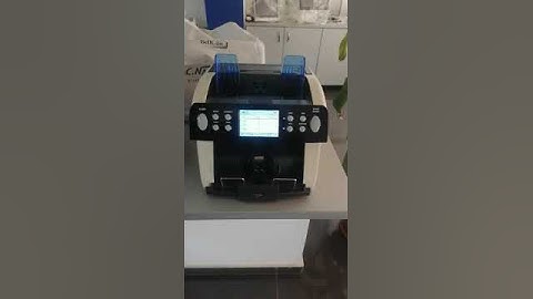 BellCount V2510M Money Counter & Detector Video