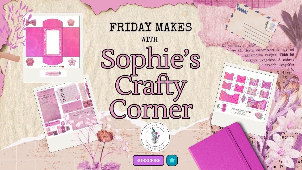 #fridaymakes @PetalsandParchment  Bonus Pages February 3rd week