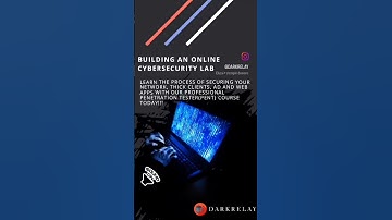 Building an Online Cybersecurity Labs #Shorts