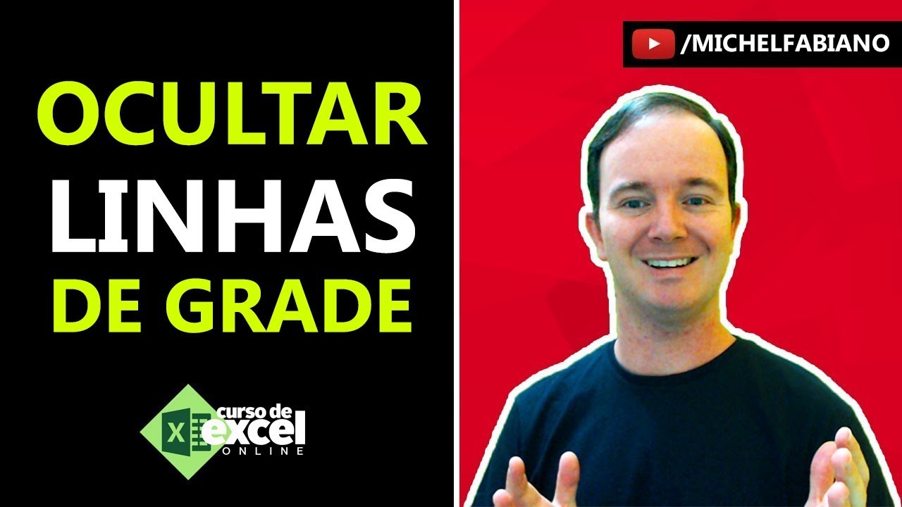 Como OCULTAR LINHAS DE GRADE no EXCEL para iniciantes microsoft excel pivot tables