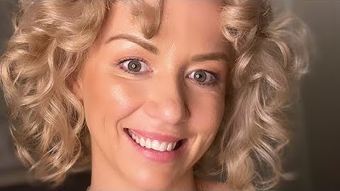 How to create volume in short curly hair with Dyson hair dryer and diffuser