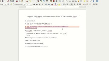 how to install adobe reader on linux