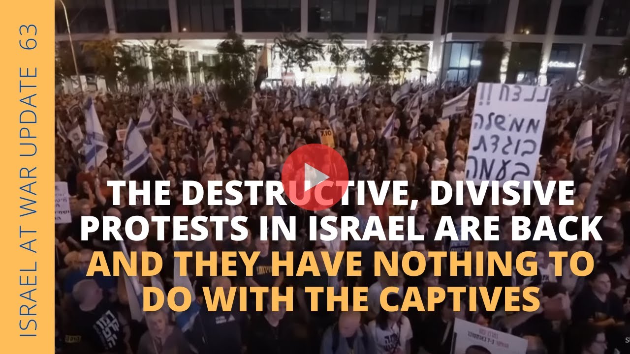 The Destructive, Divisive Protests in Israel Are Back and They Have ...