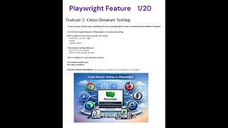 Playwright Cross-Browser Testing | Feature #1| #playwrightcrossbrowserTesting#playwrighttutorial