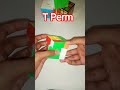 easy T-Perm 😯😧#rubic cube#cubing# tperm#solving#shorts#