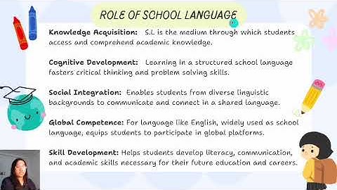 Home language vs school language