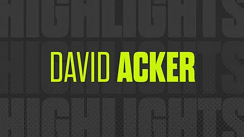 David Acker | 2020-21 Soccer Highlights