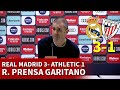 REAL MADRID 3 - ATHLETIC 1 | GARITANO, rueda prensa | DIARIO AS