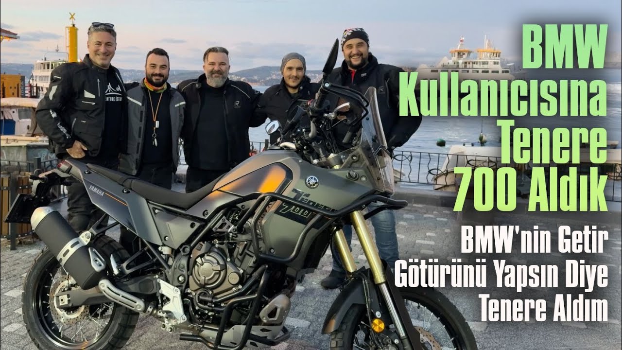 BMW Kullanıcısına Tenere 700 Aldık | BMW'nin Getir Götürünü Yapsın Diye Aldım :)