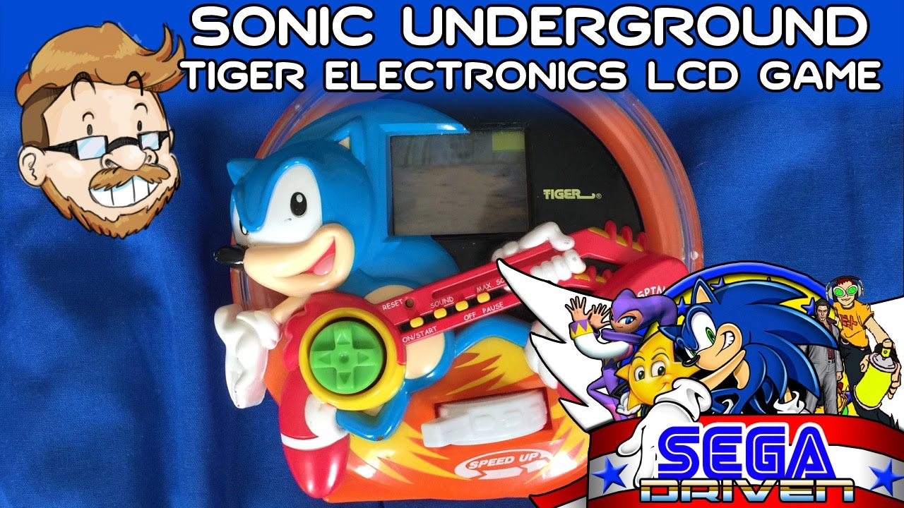 Sonic Underground Tiger Electronics Lcd Game Segadriven Youtube