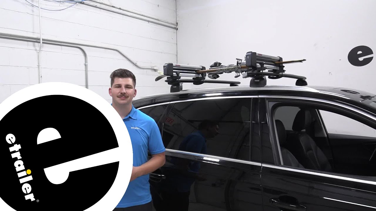 etrailer Yakima Ski and Snowboard Racks Review 2021 Audi Q7 Y03092