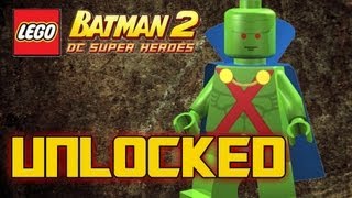LEGO Batman 2 DC Superheroes - How to Unlock Martian Manhunter