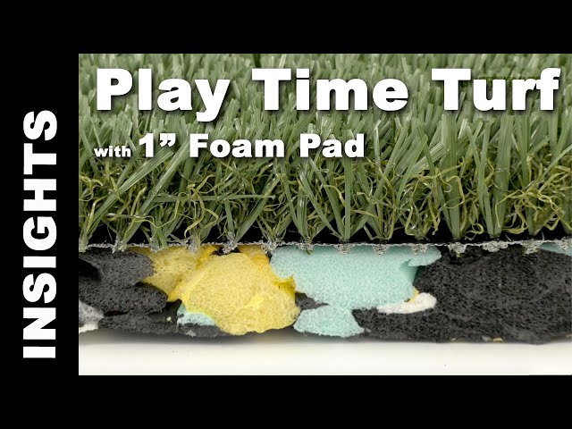 Playground Turf With 1 Inch of Foam Padding - Play Time Turf 