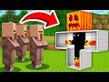 Me ESCONDÍ DENTRO del IRON GOLEM para engañar a los ALDEANOS
