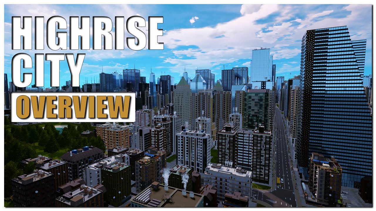 Highrise City - 🏙️ É um bom concorrente de Cities Skylines? 🌆 [Gameplay  PT-BR] 4K 