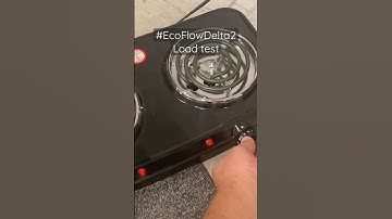 Will the EcoFlow Delta 2 run a 1500W electric 2-burner stove?