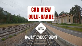 CAB VIEW OuluRaahe, FINLAND | Dm7 DMU Museum Train