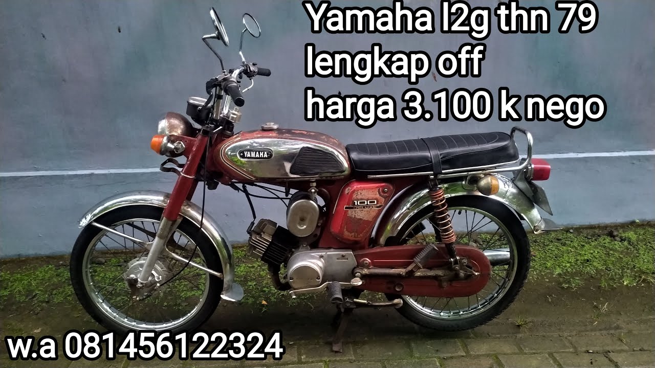 JUAL YAMAHA L2G // L2S // LENGKAP OFF// TAHUN 79//HRGA 3.100 NEGO