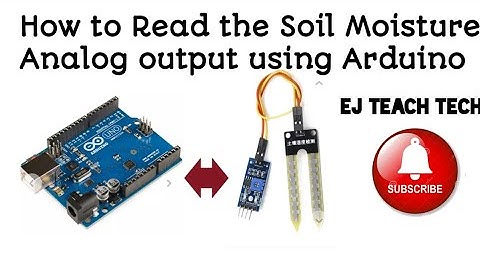 How to Interface Soil moisture sensor with Arduino uno with code..
