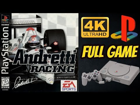 Andretti Racing [PS1] Gameplay Walkthrough FULL GAME [4K60ᶠᵖˢ UHD🔴]