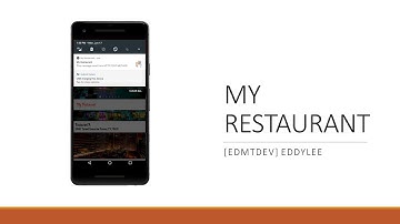 Android Development Tutorial - My Restaurant Part 25 Sync Token and Notification Staff App