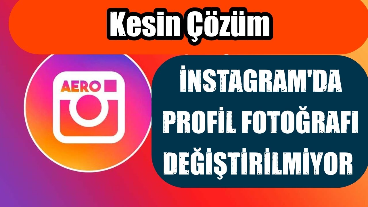 instagram profil fotoğrafı değiştirme