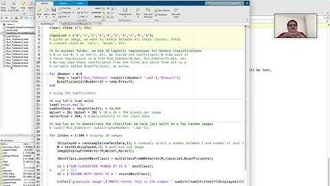 Sept 29, part 2: MATLAB demo (one vs all multiclass logistic regression)