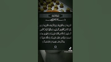 سورة ؟ فيها ٣مليون حسنه