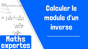 Comment calculer le module de l