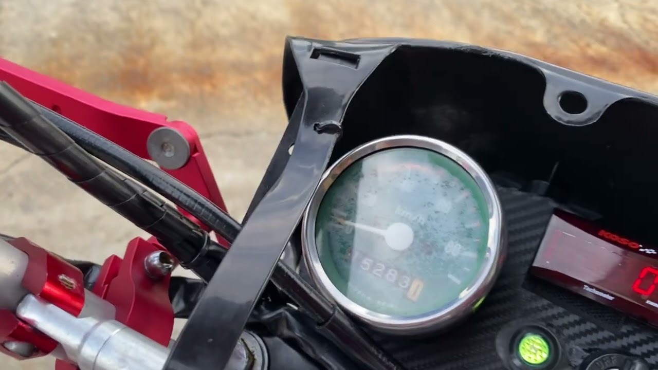 XR50モタード(改)たぶん100cc？ XR50モタード改100cc❣️車輌説明 - YouTube