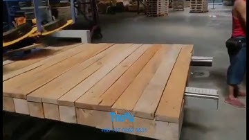 Thoyu Wooden Pallet Legs Nailing Machine for Euro Wooden Pallet Making