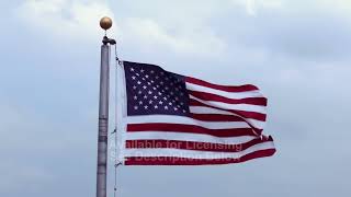 Slow Motion American Flag Drone Orbit 🇺🇸 | Cinematic USA Flag Waving | 4K screenshot 5