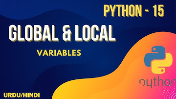Global And Local Variables ( Global keyword ) Python Urdu/Hindi || Jawad Aslam