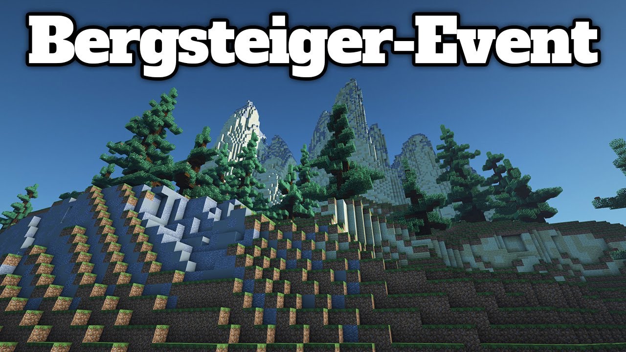 Minecraft Bergsteiger-Event [ Jump and Run ] - YouTube