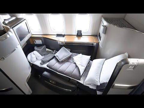 American Airlines First Class Boeing 777-300ER Flight | New York to Doha ,555（+ JFK Lounge）