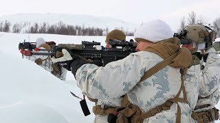 Marines Conduct Force On Force - CR22