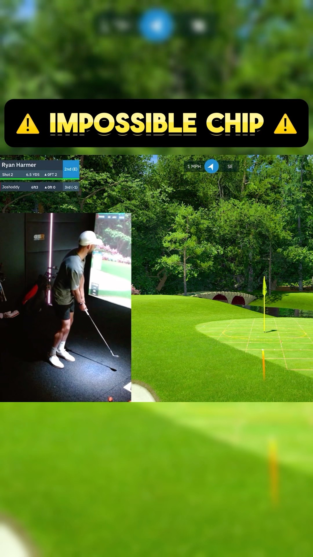 TOUR PRO shows how good there short game truly is….. #golf
