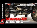 Jeep JL Wrangler Steering Tie Rod / Drag Link and Stabilizer Relocation Installation SYNERGY