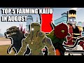 TOP 5 BEST FARMING KAIJU IN AUGUST! - Kaiju Universe