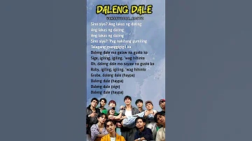 Daleng Dale GAT PHL Lyrics Ang Mutya Ng Section E Editaudio Dalengdale Sectione 