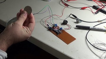 Arduino BFO metal detector