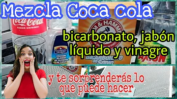 ¿Es la Coca-Cola un buen desengrasante?